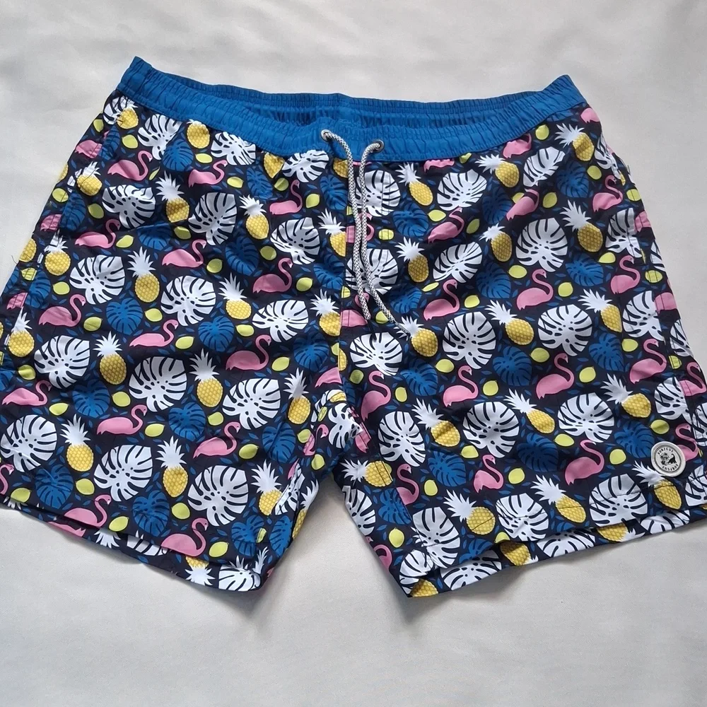 Surf Cuz Mens Swim Truks Swimming With Mesh Lining Quick Dry Short XXL